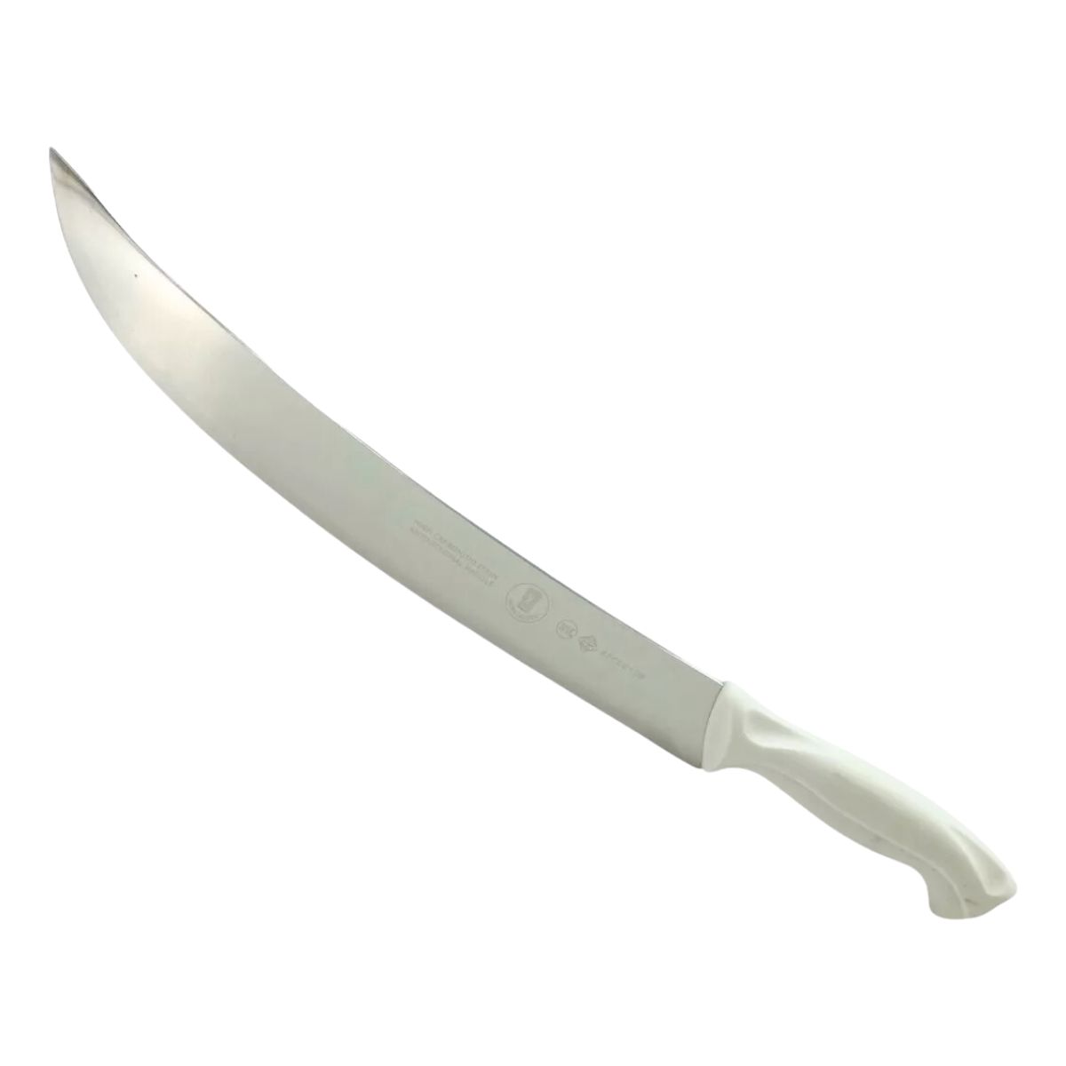 Foto 2 pulgar | Cuchillo Carnicero Curvo Carnicería Kitchen Facilities 12" Blanco