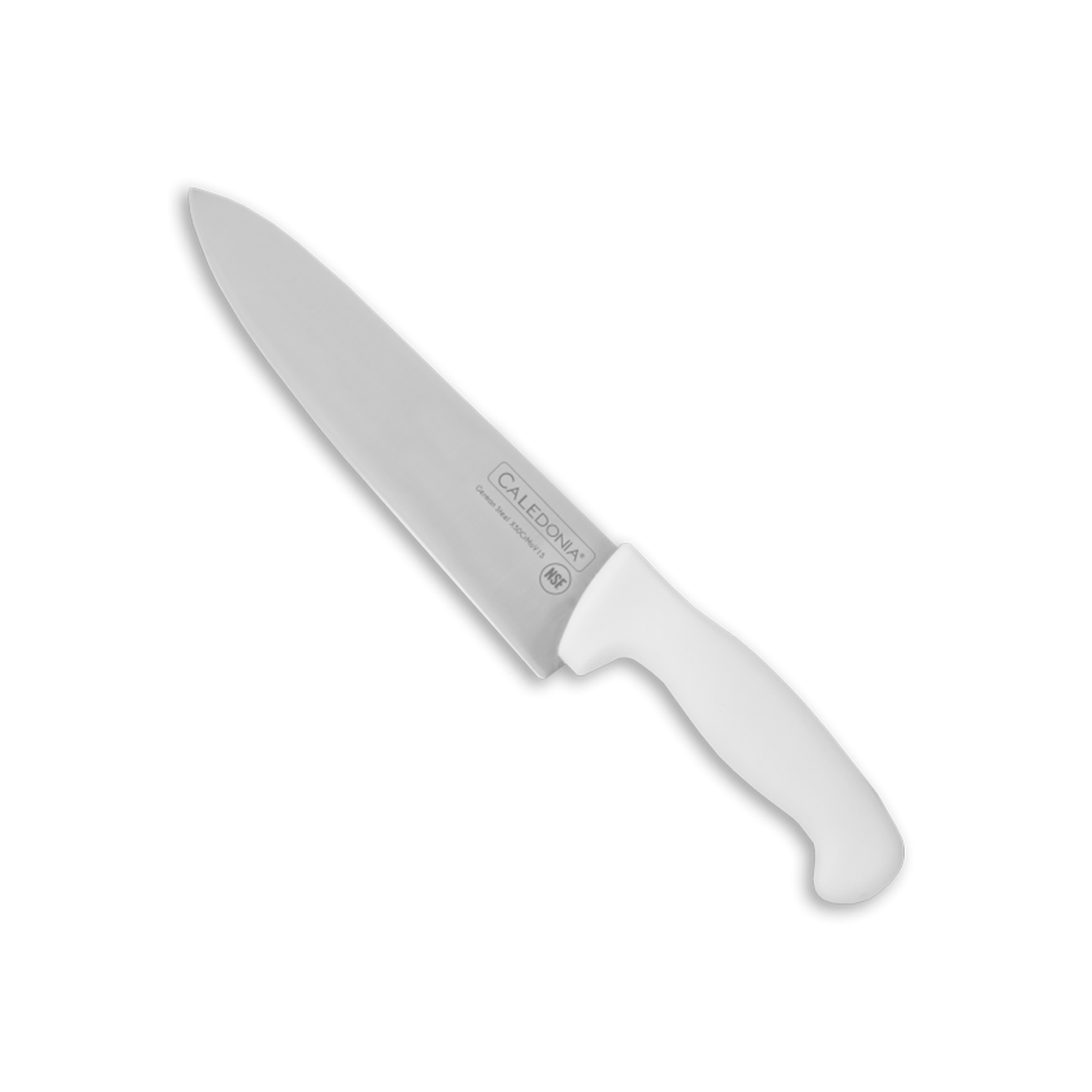 Cuchillería Profesional Caledonia Cache-8b Blanco Acero X50crmov15 Mango Ergonómico, Certificación Nsf Protecció