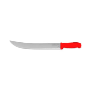 Foto 1 | Cuchillo Bistecero Curvo 14'' Caledonia Cabic-14r Acero X50crmov15 Mango Ergonómico, Certificación Nsf Protección