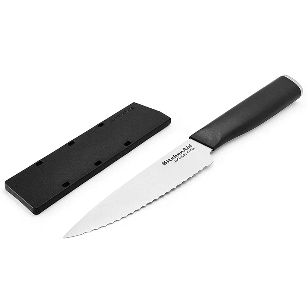 Cuchillo Kitchenaid Classic Serrated Utility De 20 Cm Con Funda - Venta Internacional.