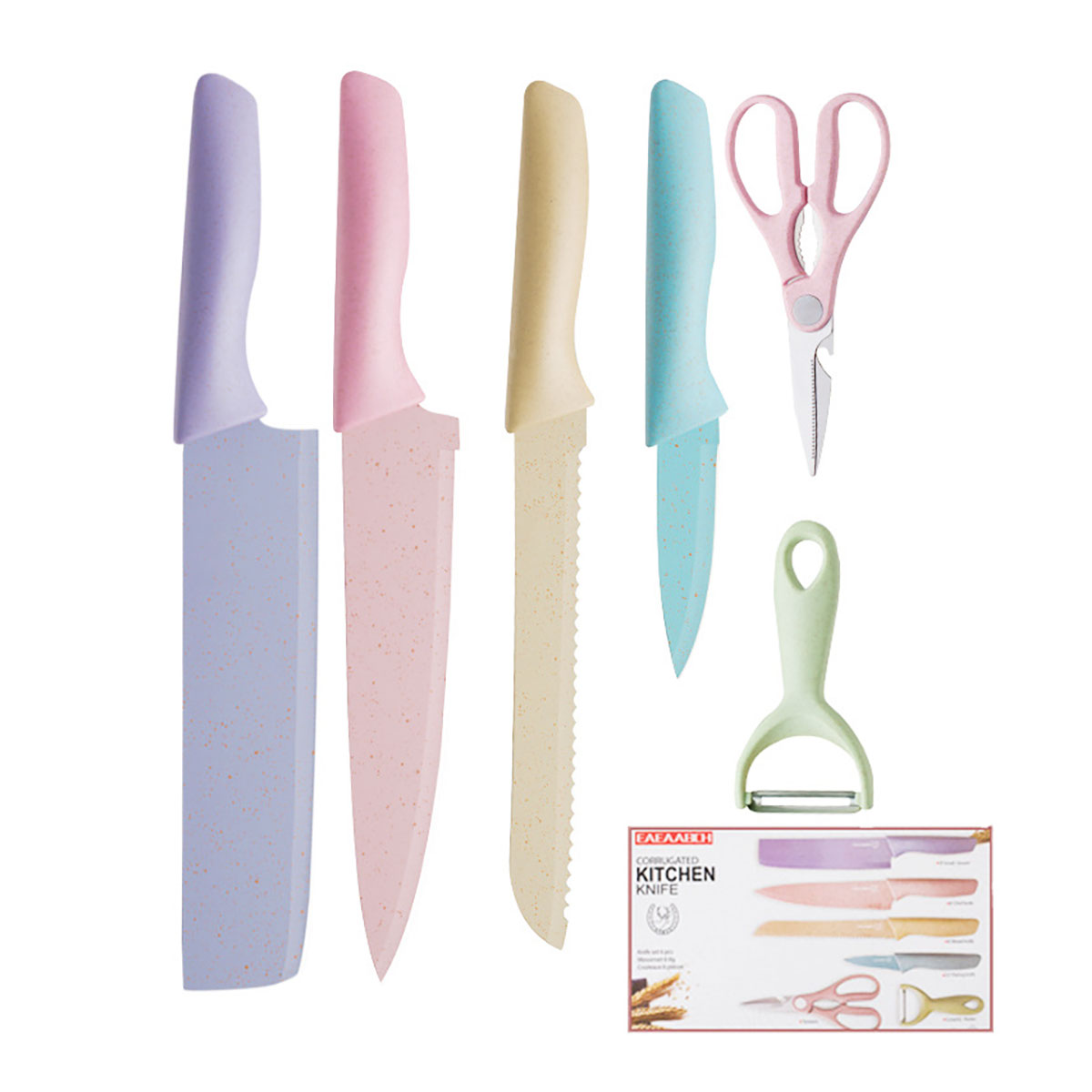 Set De Cuchillos 6 Piezas