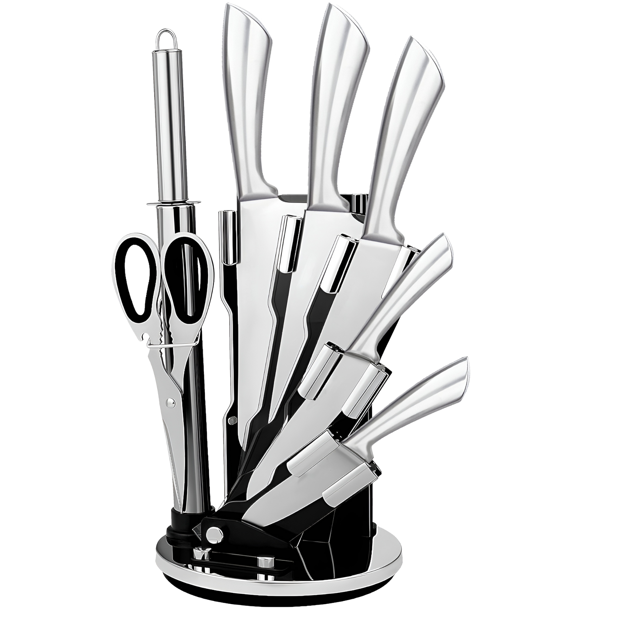 Foto 2 pulgar | Cuchillos Para Cocina Ecomlab Profesionales Acero Inoxidable