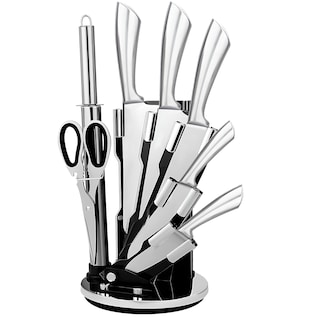 Foto 1 | Cuchillos Para Cocina Ecomlab Profesionales Acero Inoxidable