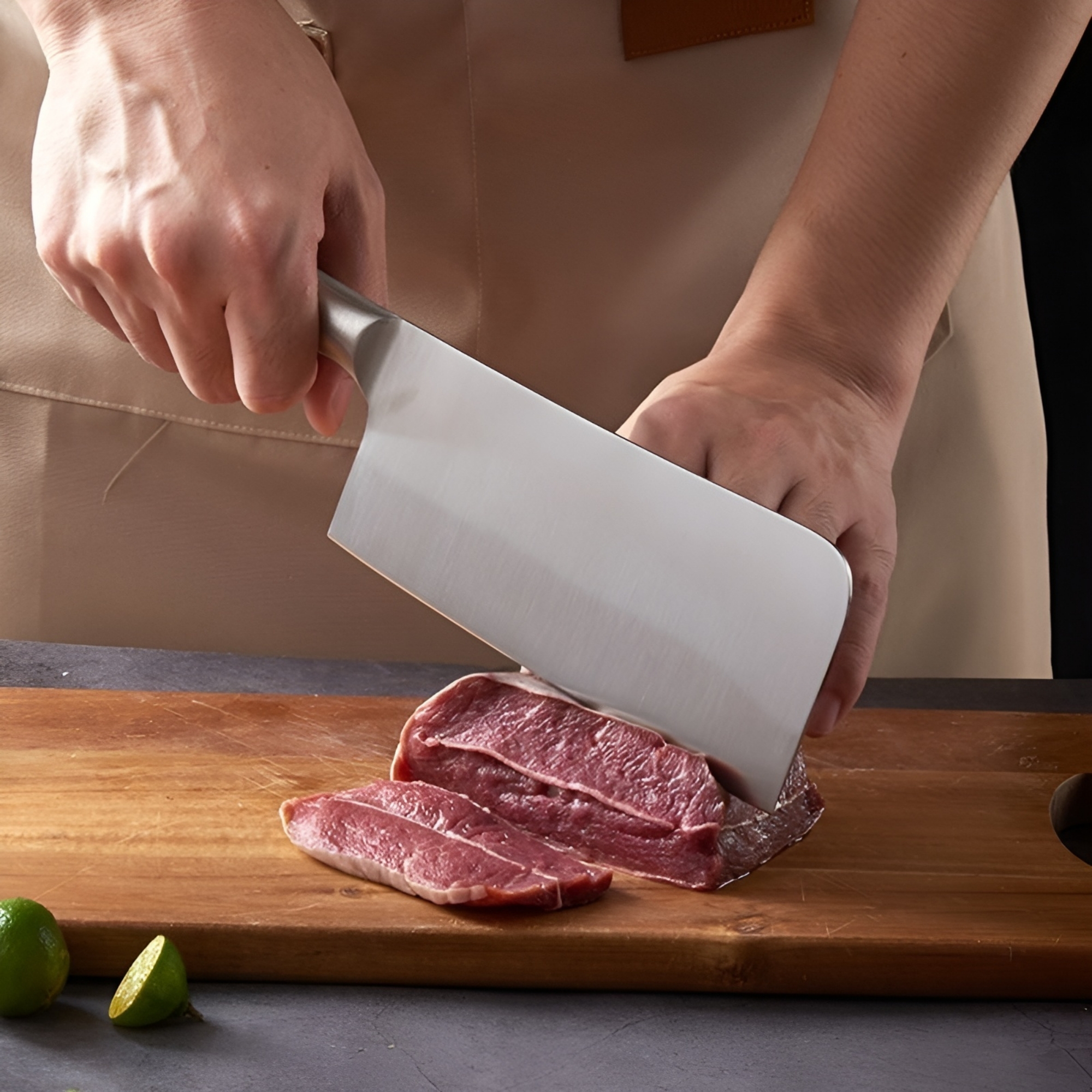 Foto 5 | Cuchillos Para Cocina Ecomlab Profesionales Acero Inoxidable