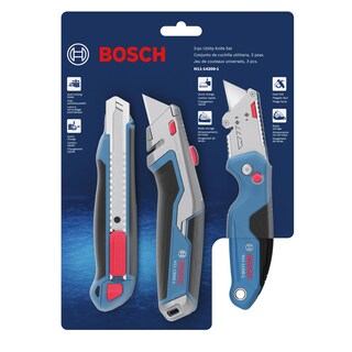 Foto 5 | Juego De Cuchillos Multiusos Bosch H11-14200-1, Plegables Y Extraíbles, 3 Piezas - Venta Internacional.