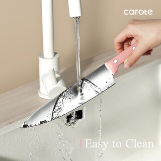 Foto 5 | Juego De Cuchillos Carote 14 Piezas De Acero Inoxidable Forjado Con Alto Contenido De Carbono - Venta Internacional.