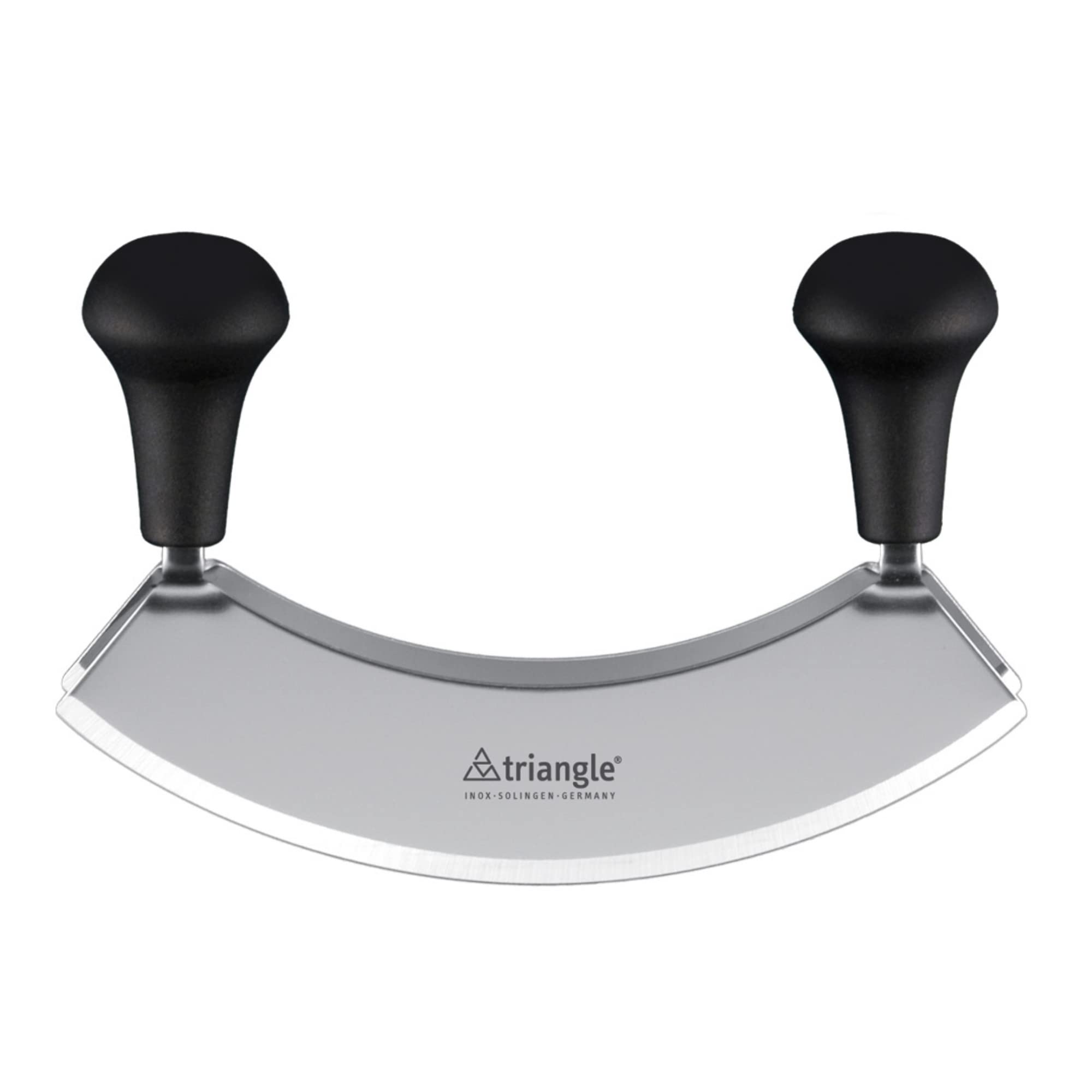 Cuchillo Para Picar Triangular De Acero Inoxidable De 7 Pulgadas Con Doble Hoja - Venta Internacional.