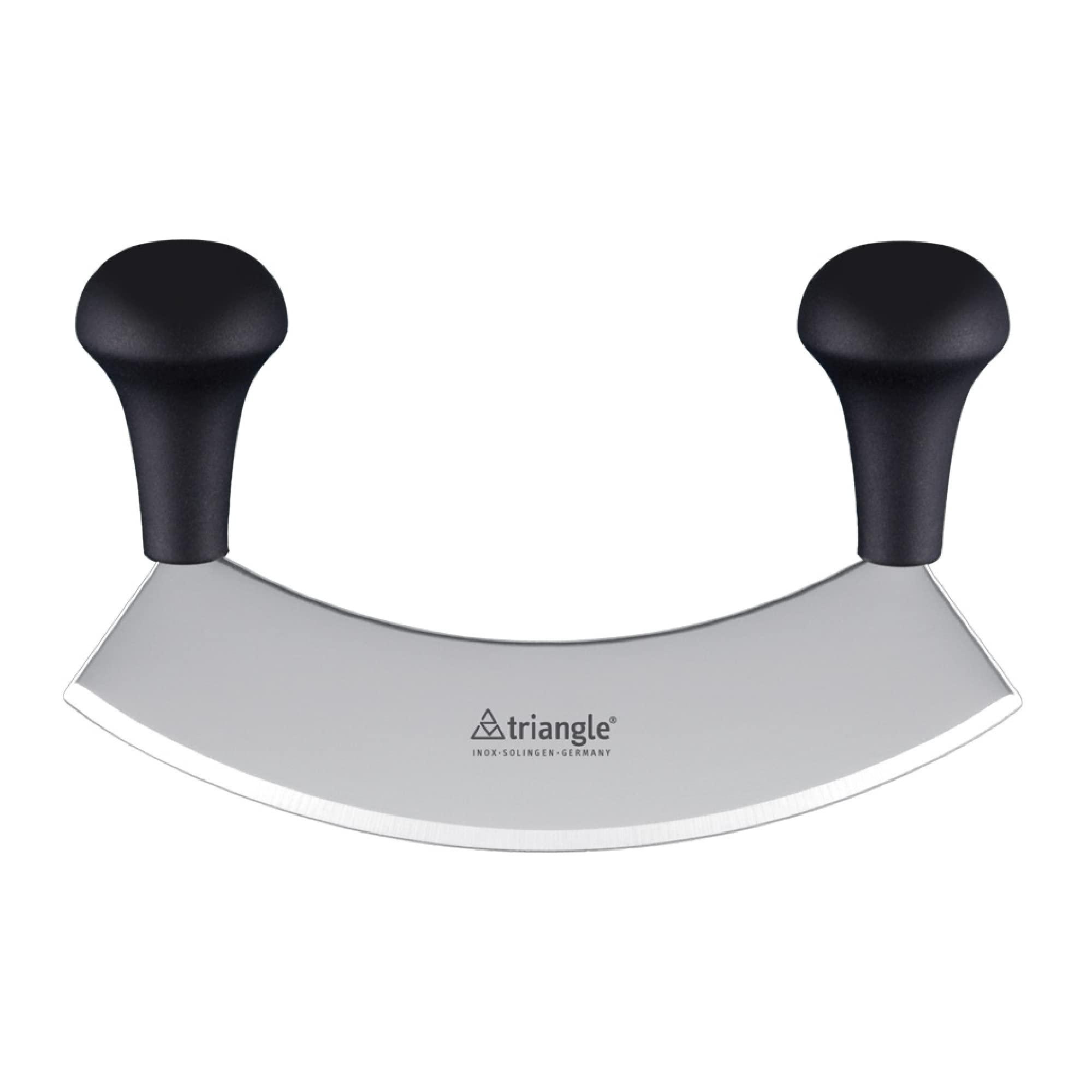 Foto 2 pulgar | Cuchillo Para Picar Triangular De Acero Inoxidable De 18 Cm Con Mango De Madera De Haya - Venta Internacional.