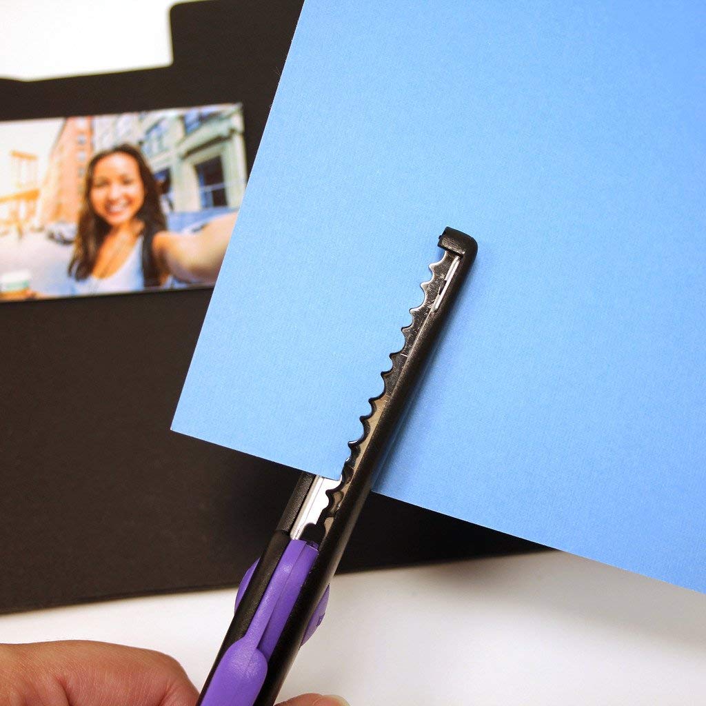 Foto 5 | Set De Tijeras Zink 6 Con Bordes Decorativos Coloridos Para Proyectos Fotográficos - Venta Internacional.