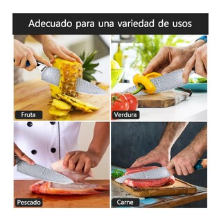 Foto 4 | Cuchillo De Cocina Profesional, Belug Color Plateado