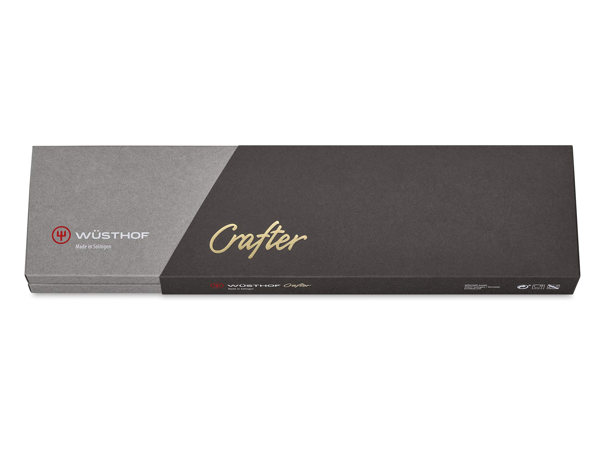 Foto 6 | Cuchillo De Chef Wüsthof Crafter 8 Negro De Acero Inoxidable - Venta Internacional.