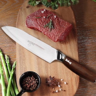 Foto 4 | Cuchillo De Cocina De 8 Pulgadas, Belug Cuchillo De Chef Profesional Marrón Claro