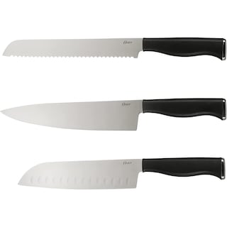 Foto 2 | Juego De Bloques De Cuchillos Para Cubiertos Oster Langmore, 15 Piezas, Acero Inoxidable - Venta Internacional.