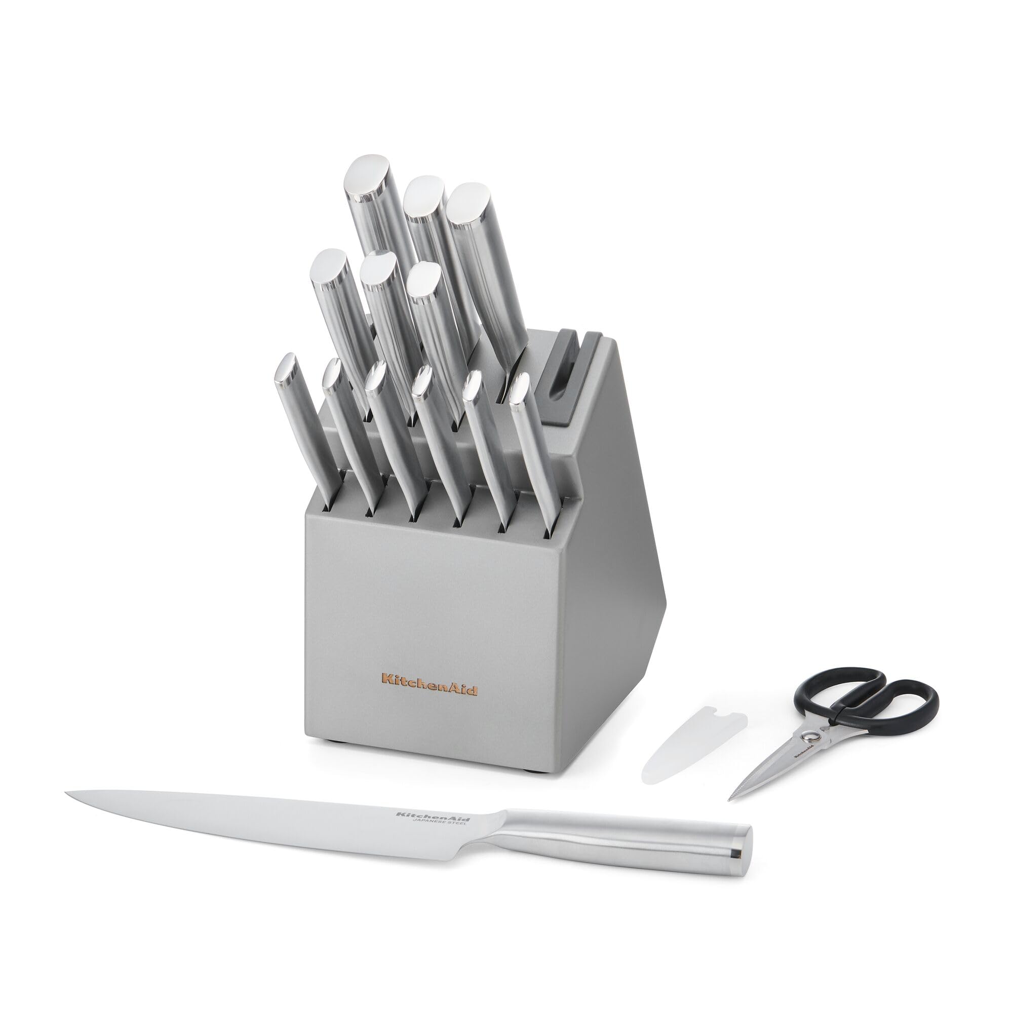 Foto 7 pulgar | Juego De Bloques De Cuchillos Kitchenaid Gourmet De Acero Inoxidable De 15 Piezas - Venta Internacional.