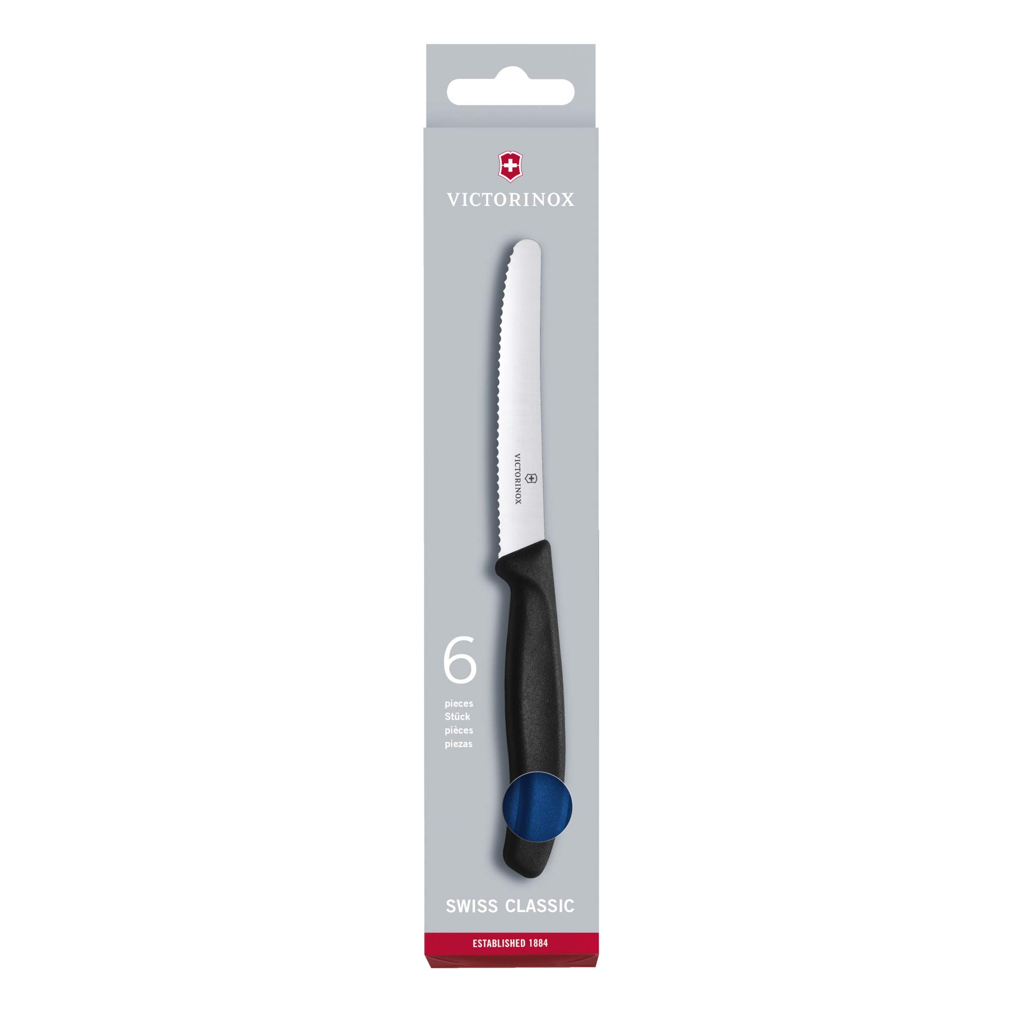 Foto 3 pulgar | Juego De Cuchillos Victorinox Swiss Classic Para Tomate Y Mesa, 6 Piezas - Venta Internacional.