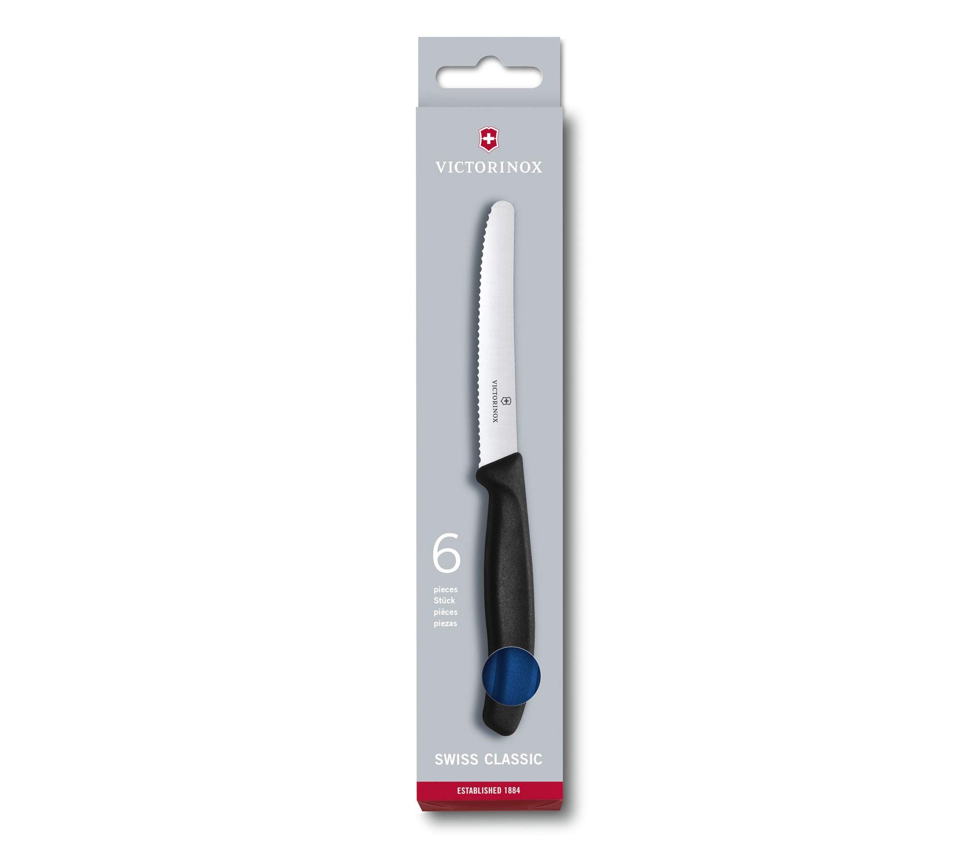 Foto 7 pulgar | Juego De Cuchillos Victorinox Swiss Classic Para Tomate Y Mesa, 6 Piezas - Venta Internacional.