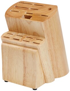 Foto 7 | Juego De Bloques De Cuchillos Amazon Basics De Acero Inoxidable De Primera Calidad, 18 Piezas - Venta Internacional.