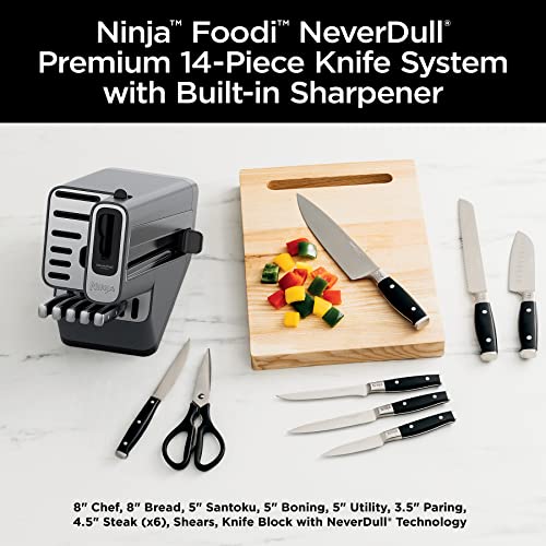 Foto 3 pulgar | Juego De Cuchillos Ninja Foodie Neverdull Premium German Inoxidable Set - Venta Internacional.