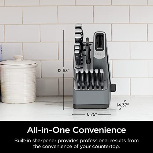 Foto 7 pulgar | Juego De Cuchillos Ninja Foodie Neverdull Premium German Inoxidable Set - Venta Internacional.