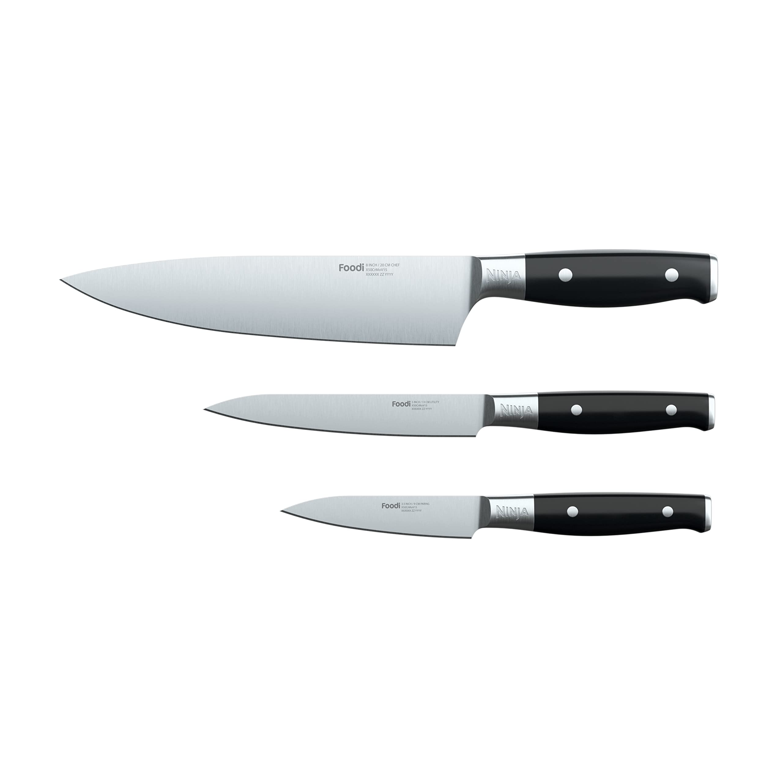 Foto 1 | Juego De Cuchillos Ninja K32003 Foodi Neverdull System De 3 Piezas - Venta Internacional.