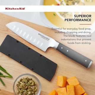 Foto 3 | Cuchillo Kitchenaid Gourmet Forjado Con Triple Remache Santoku De 12,7 Cm - Venta Internacional.