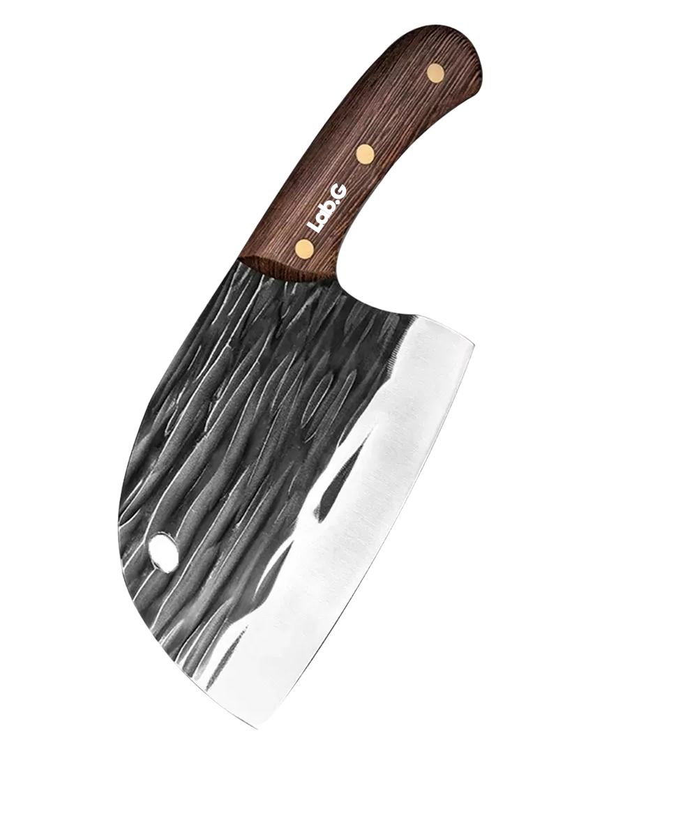 Foto 1 | Cuchillo De Corte Pesado De Hueso Lab.g Cuchillo De Carnicero Negro