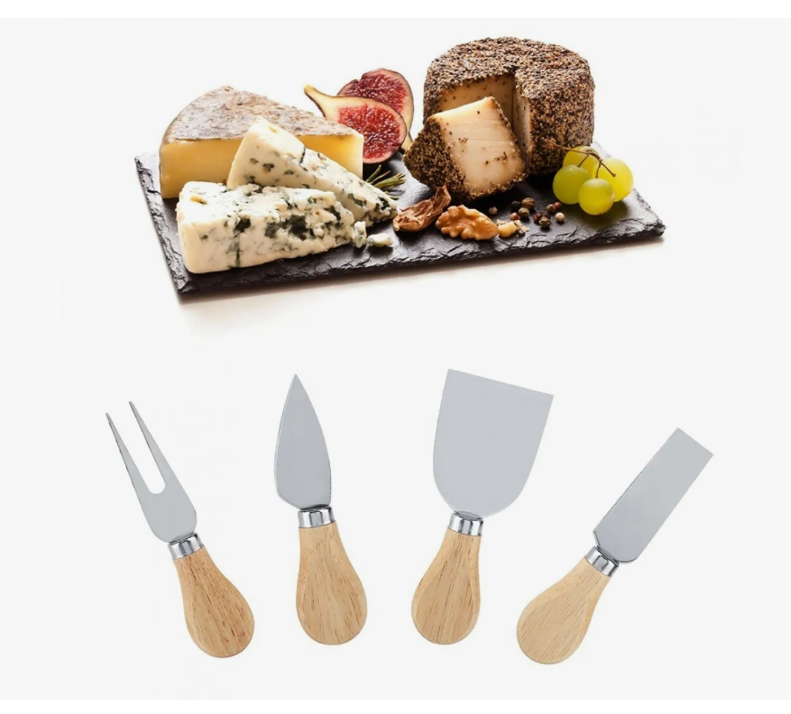Foto 1 | 8 Xtellar Piezas Juego De Cuchillos Para Queso De Acero Inoxidable