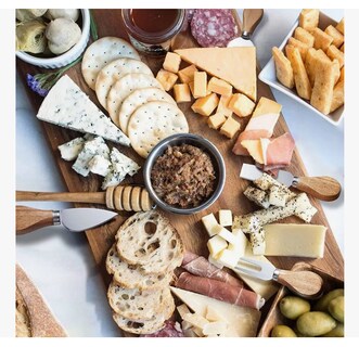 Foto 4 | 8 Xtellar Piezas Juego De Cuchillos Para Queso De Acero Inoxidable