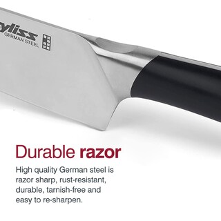 Foto 4 | Cuchillo De Chef Zyliss Comfort Pro, Acero Inoxidable Endurecido Con Hielo, 20 Cm - Venta Internacional.