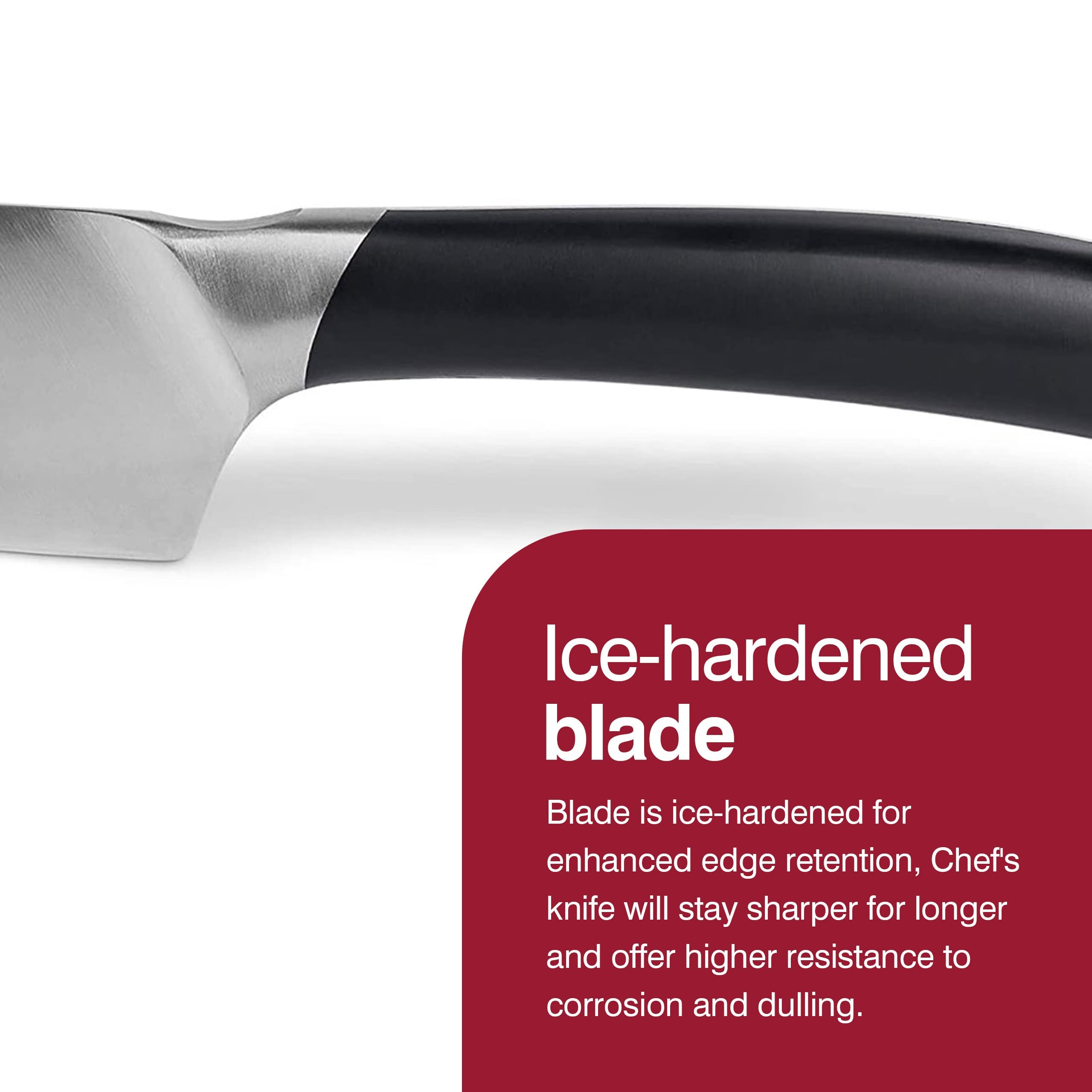 Foto 6 pulgar | Cuchillo De Chef Zyliss Comfort Pro, Acero Inoxidable Endurecido Con Hielo, 20 Cm - Venta Internacional.