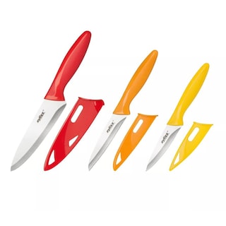 Foto 1 | Juego De Cuchillos Zyliss Utility Kitchen De 3 Piezas Para Pelar, Acero Inoxidable - Venta Internacional.