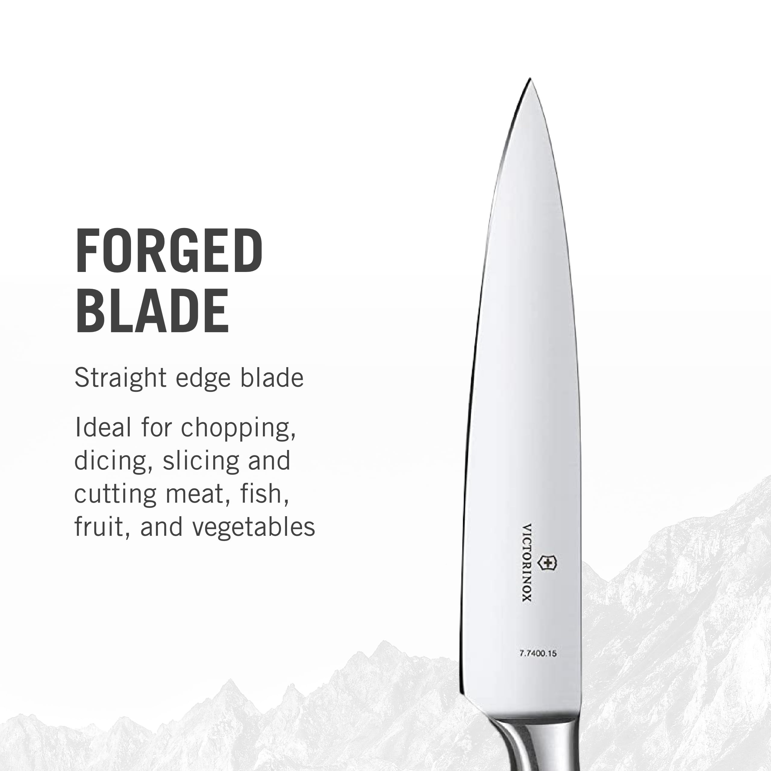 Foto 3 pulgar | Cuchillo De Chef Victorinox Grand Maitre Con Mango De Madera Forjada De 6 Cm - Venta Internacional.