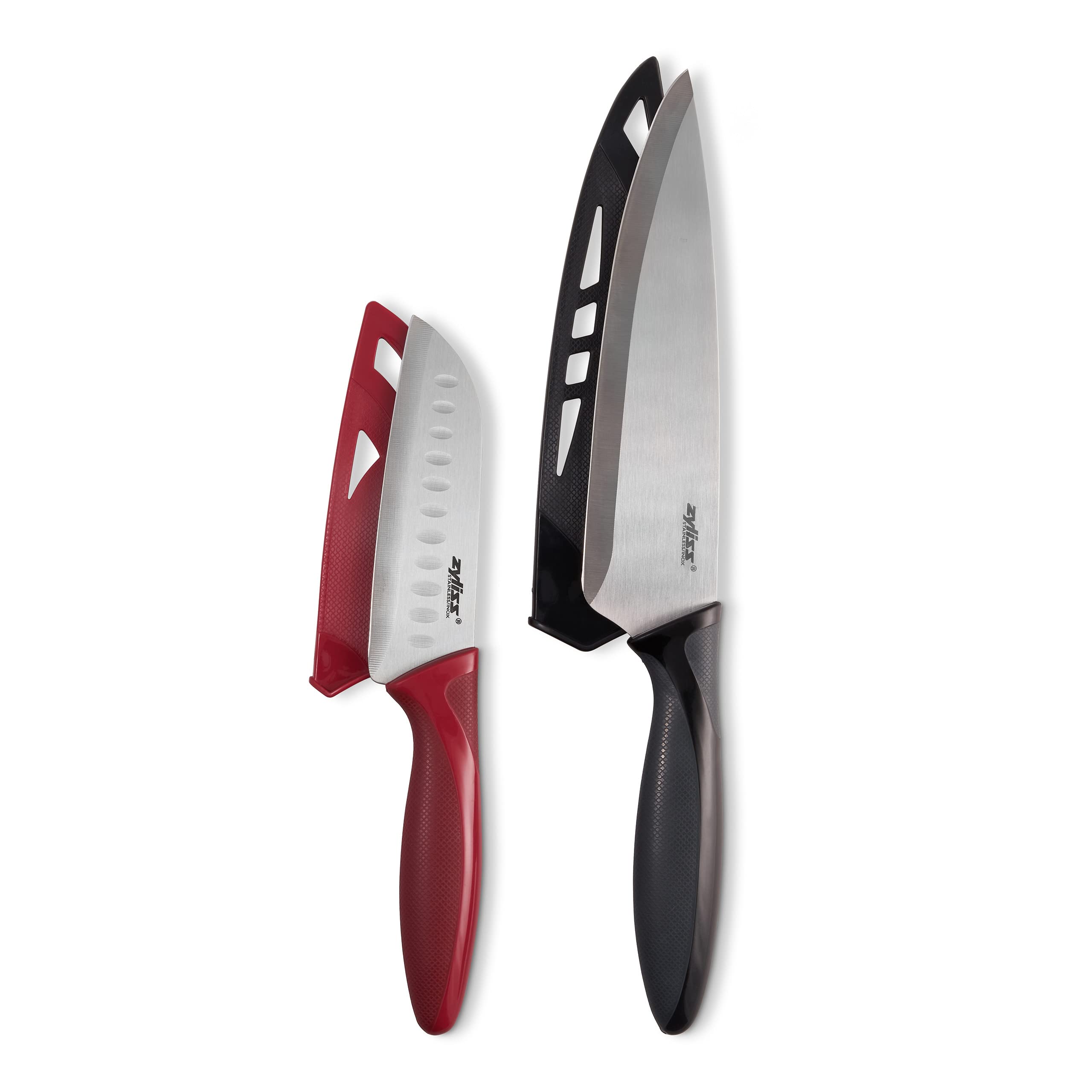 Foto 2 pulgar | Juego De Cuchillos Zyliss Utility Kitchen Santoku & Chef, 2 Piezas - Venta Internacional.