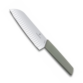 Foto 1 | Cuchillo Victorinox Swiss Modern Santoku De 18 Cm Con Mango Verde Oliva - Venta Internacional.
