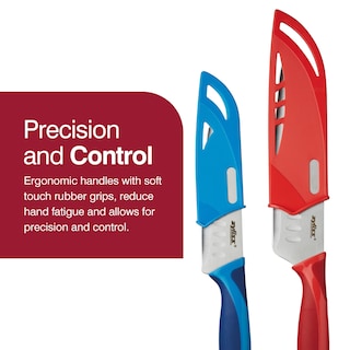 Foto 3 | Juego De Cuchillos Zyliss Santoku De 2 Piezas De Acero Inoxidable Con Funda - Venta Internacional.