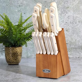 Foto 7 | Juego De Bloques De Cuchillos De Cocina Oster Evansville, 14 Piezas - Venta Internacional.