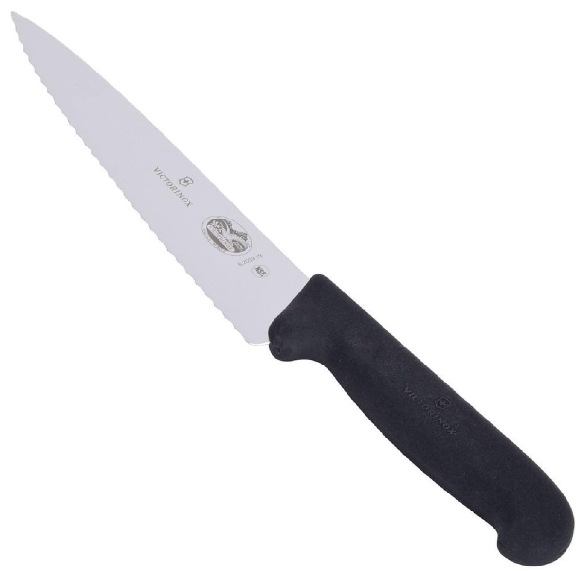 Cuchillo De Chef Victorinox Fibrox Pro 19 Cm Negro - Venta Internacional.