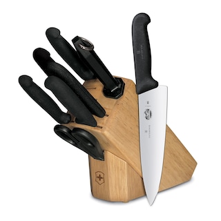 Foto 1 | Juego De Bloques De Cuchillos Victorinox Forschner De 8 Piezas Con Bloque De Madera Dura - Venta Internacional.