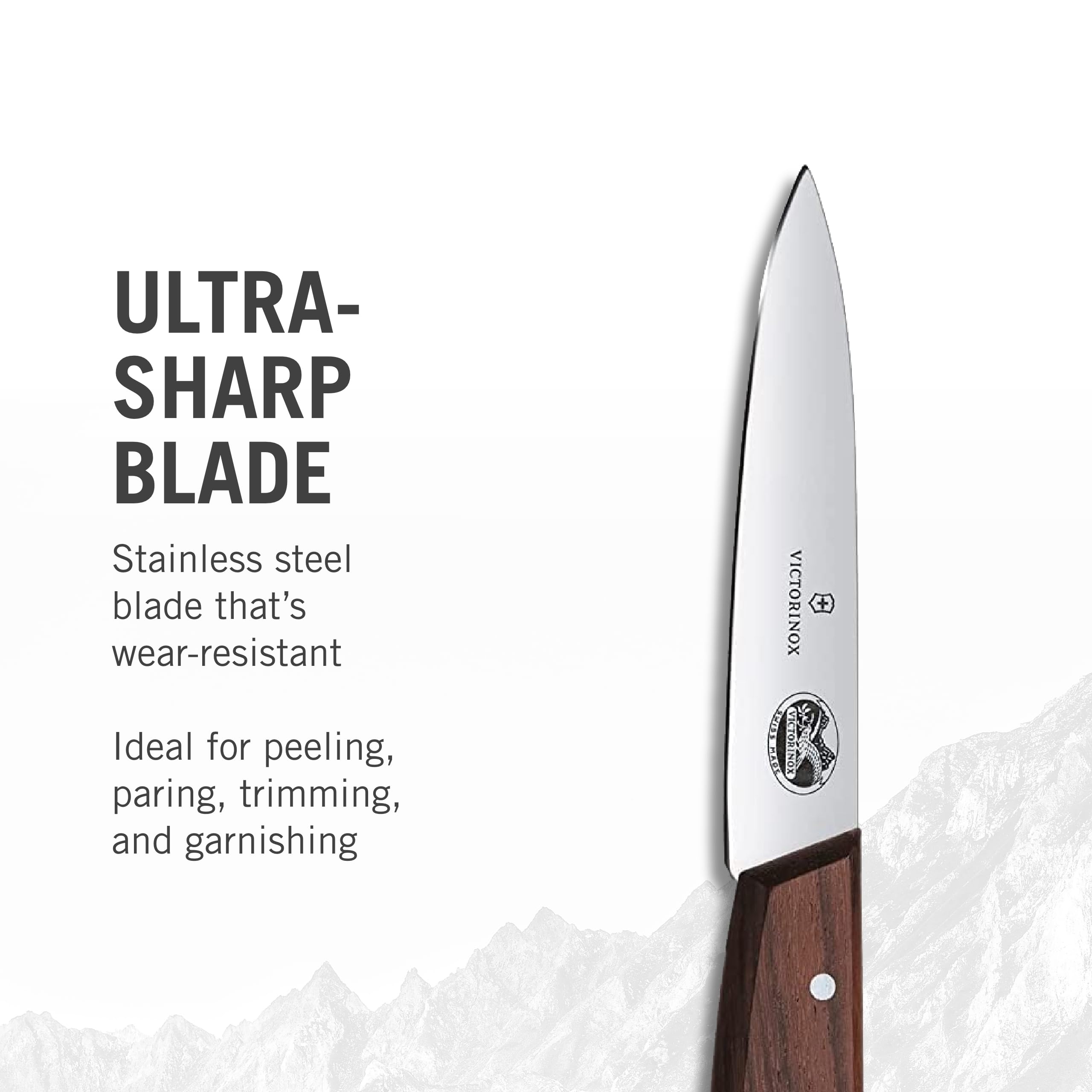 Foto 3 pulgar | Cuchillo De Pelar Victorinox Rosewood Premium Kitchen 8 Cm - Venta Internacional.