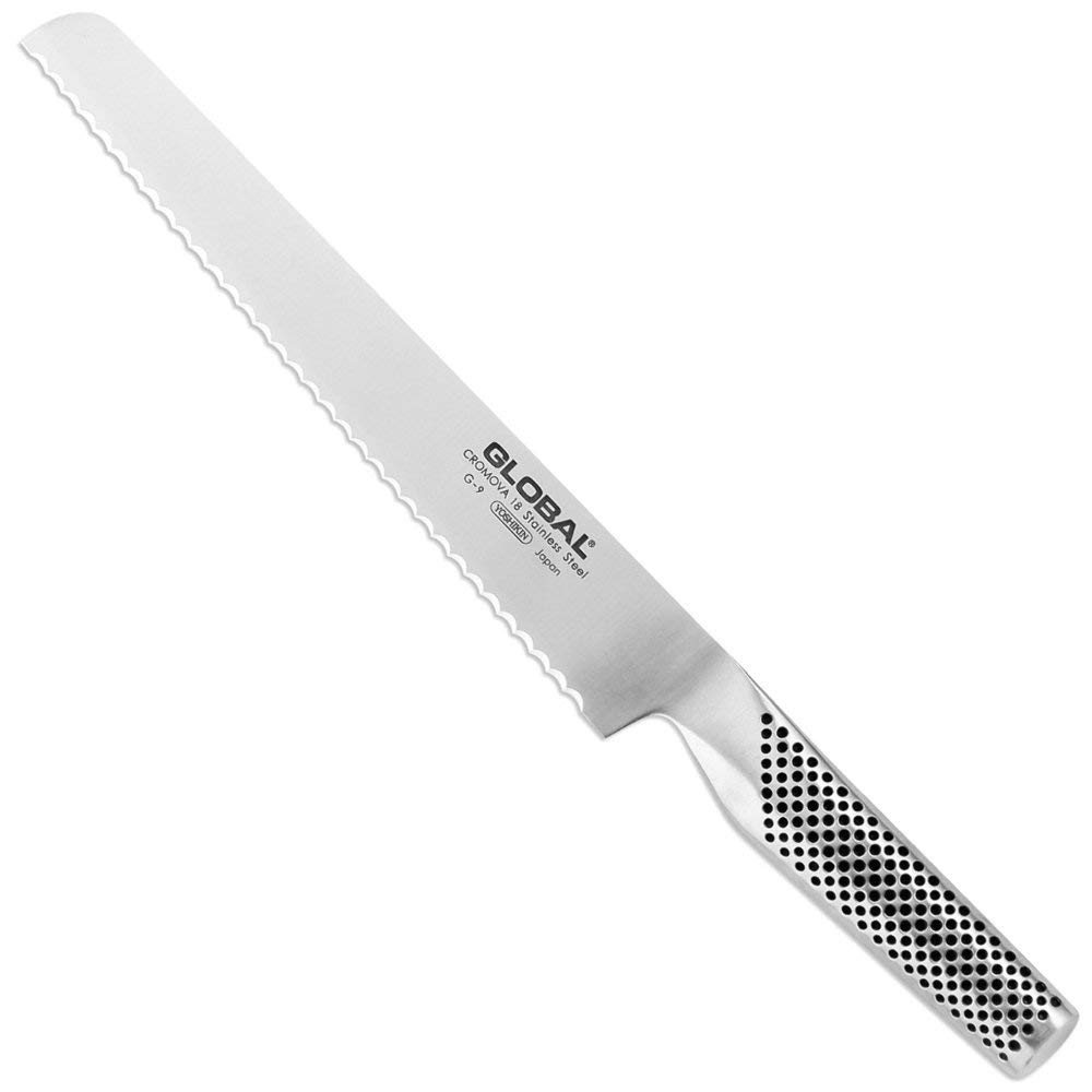Foto 4 pulgar | Cuchillo Para Pan Global G-9-8, 22 Cm, Molibdeno/vanadio, Inoxidable - Venta Internacional.
