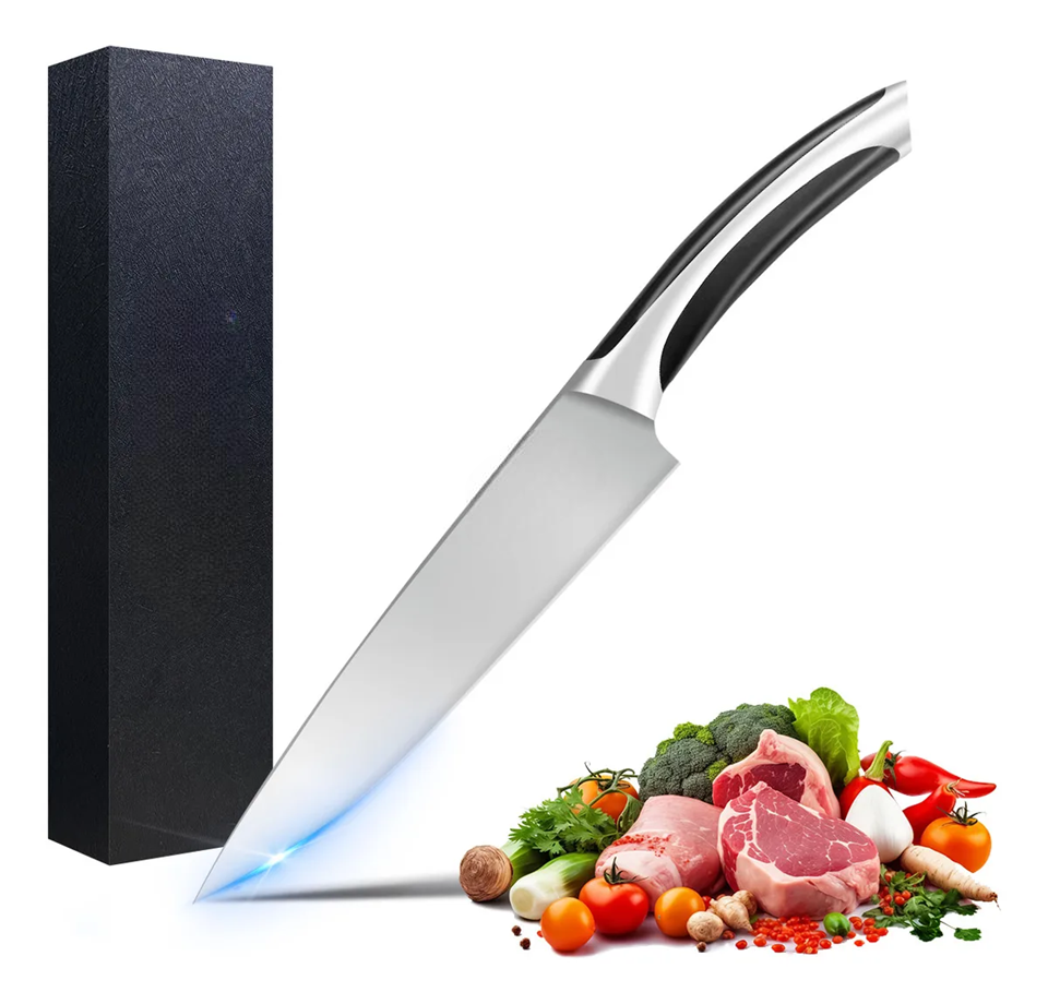 Xtellar Cuchillo Chef Profesional De Acero Inoxidable Para Una Experiencia De Cocina Premium