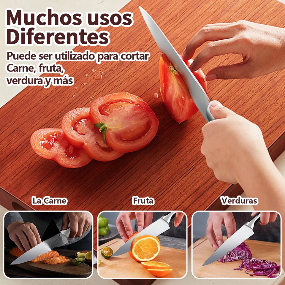 Foto 4 pulgar | Xtellar Cuchillo Chef Profesional De Acero Inoxidable Para Una Experiencia De Cocina Premium
