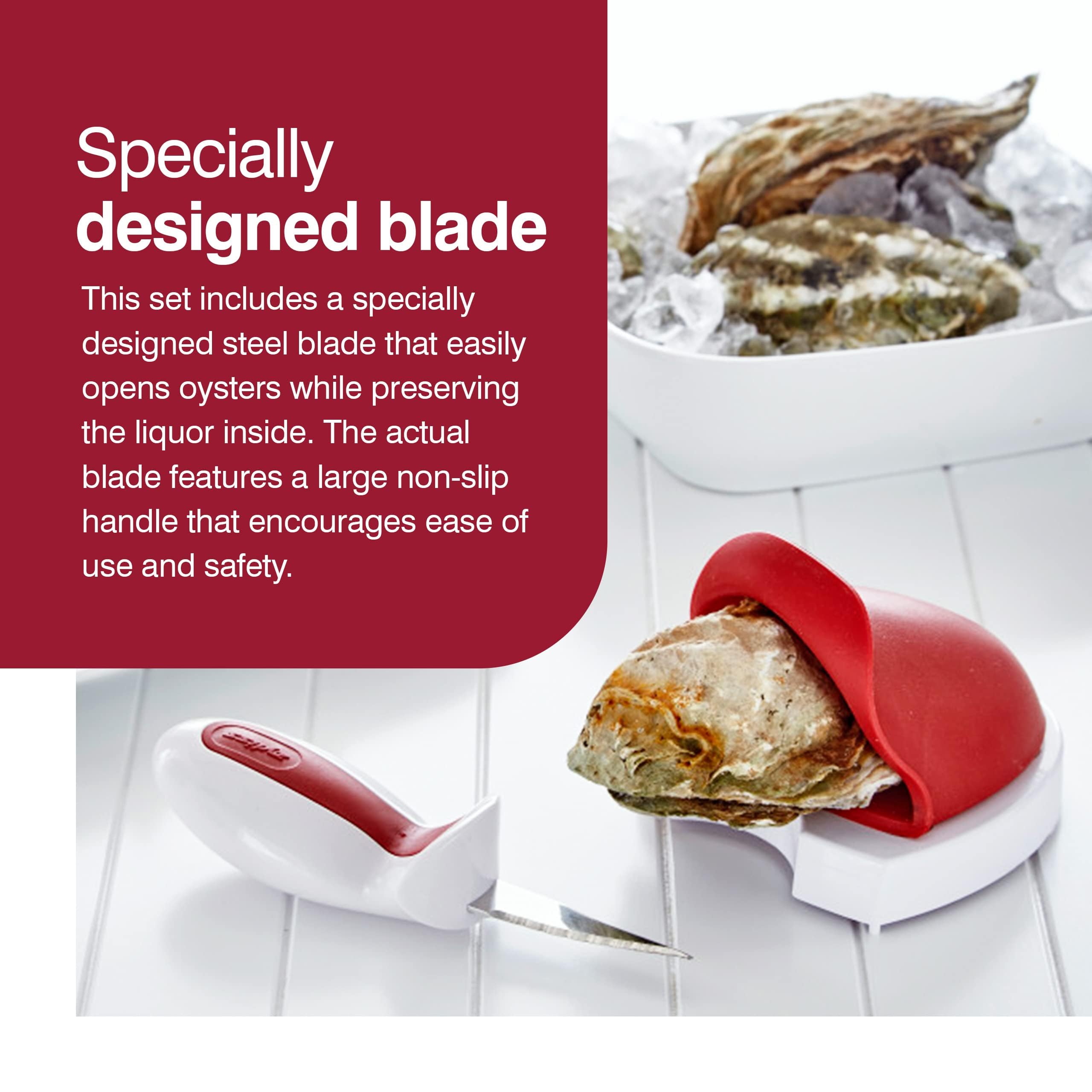 Foto 4 pulgar | Juego De Herramientas Y Cuchillos Oyster Zyliss Shucker De Acero Inoxidable - Venta Internacional.