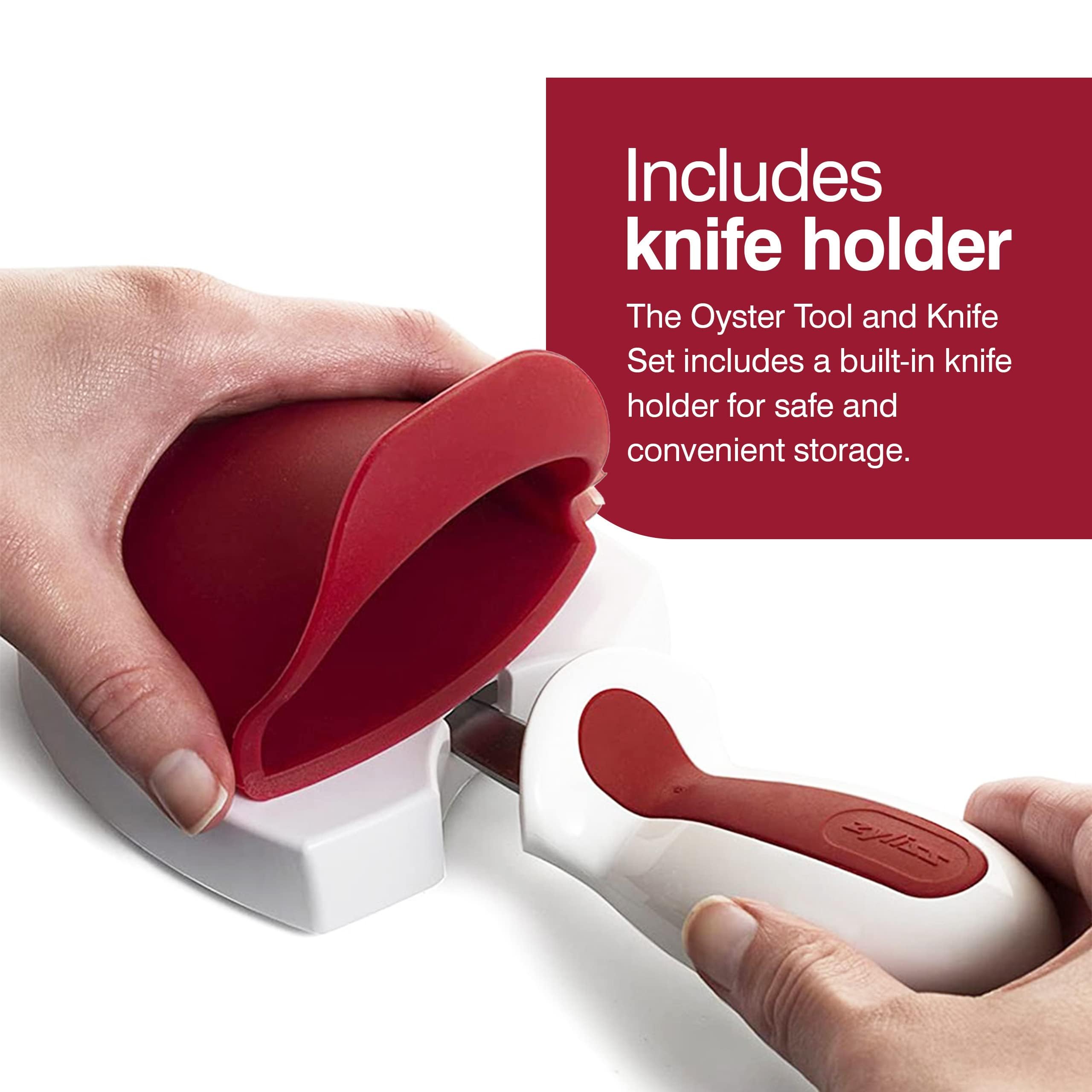Foto 6 pulgar | Juego De Herramientas Y Cuchillos Oyster Zyliss Shucker De Acero Inoxidable - Venta Internacional.