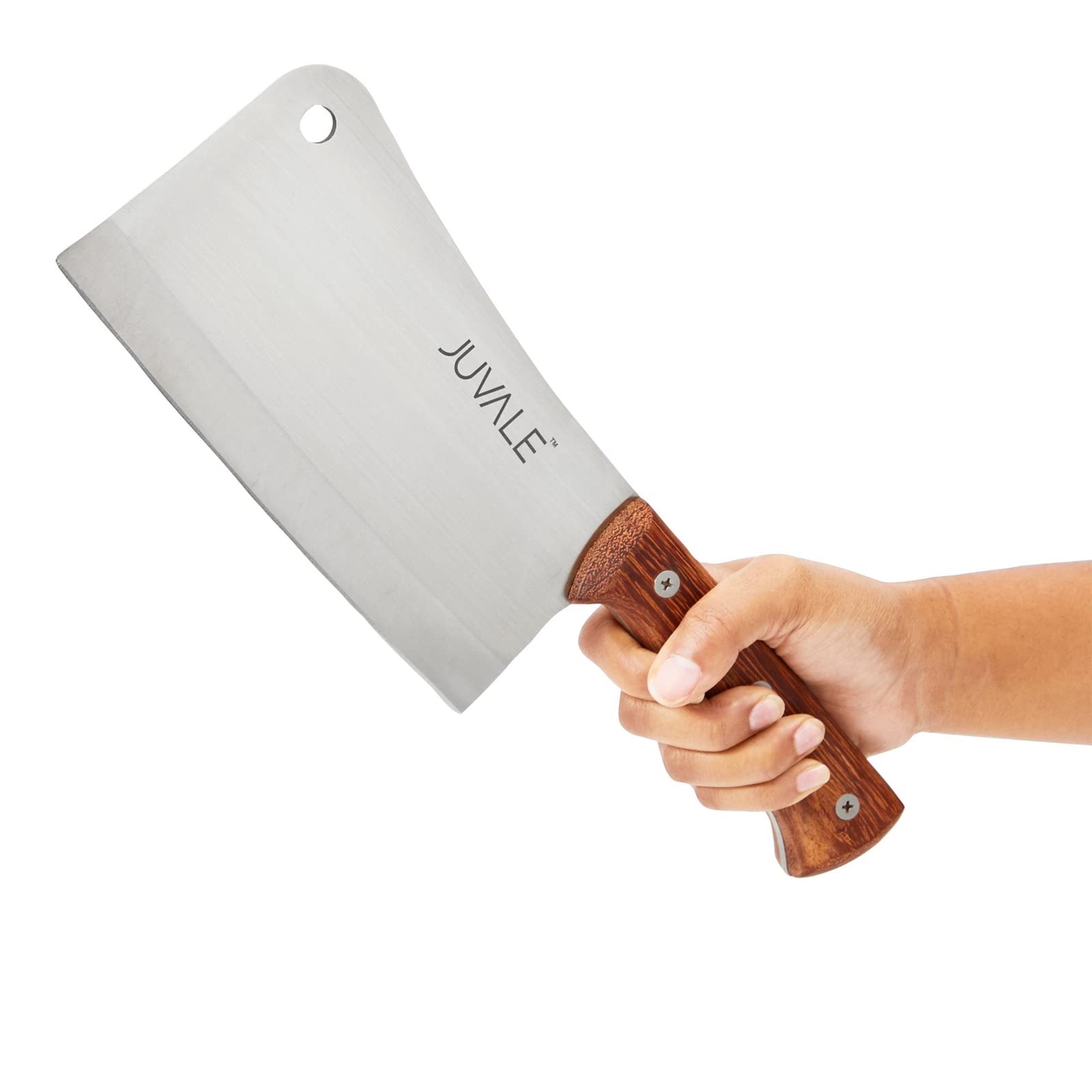 Foto 7 pulgar | Cortador De Huesos Meat Cleaver Juvale Para Cocina De Chef, 20 Cm - Venta Internacional.