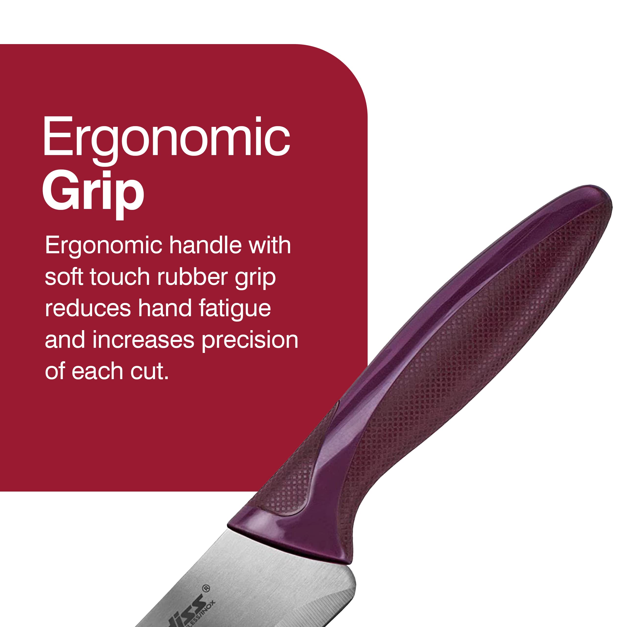 Foto 4 pulgar | Cuchillo de Acero Inoxidable Zyliss - Venta Internacional