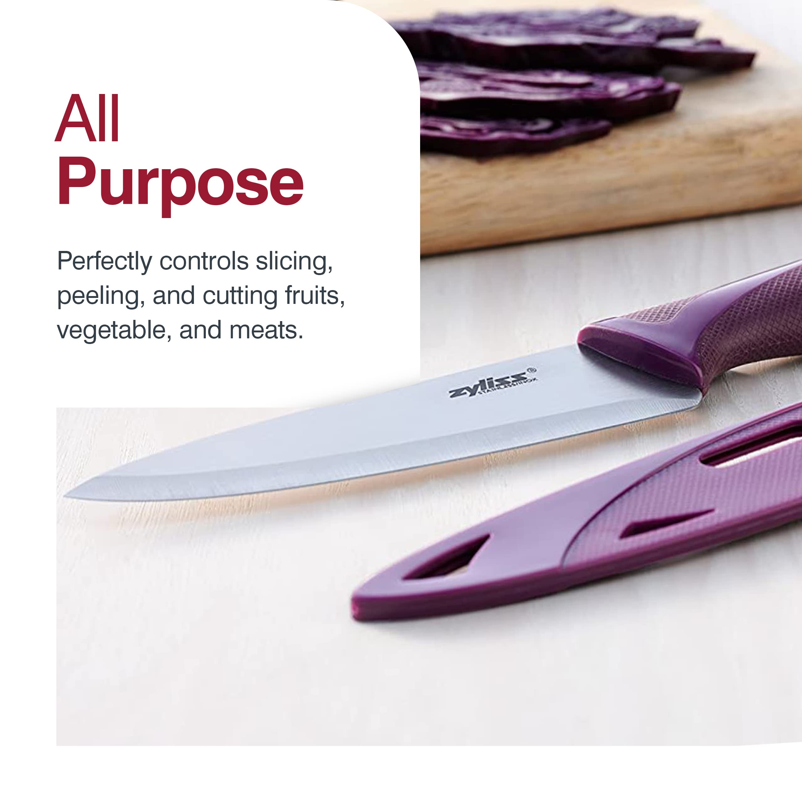 Foto 6 | Cuchillo de Acero Inoxidable Zyliss - Venta Internacional