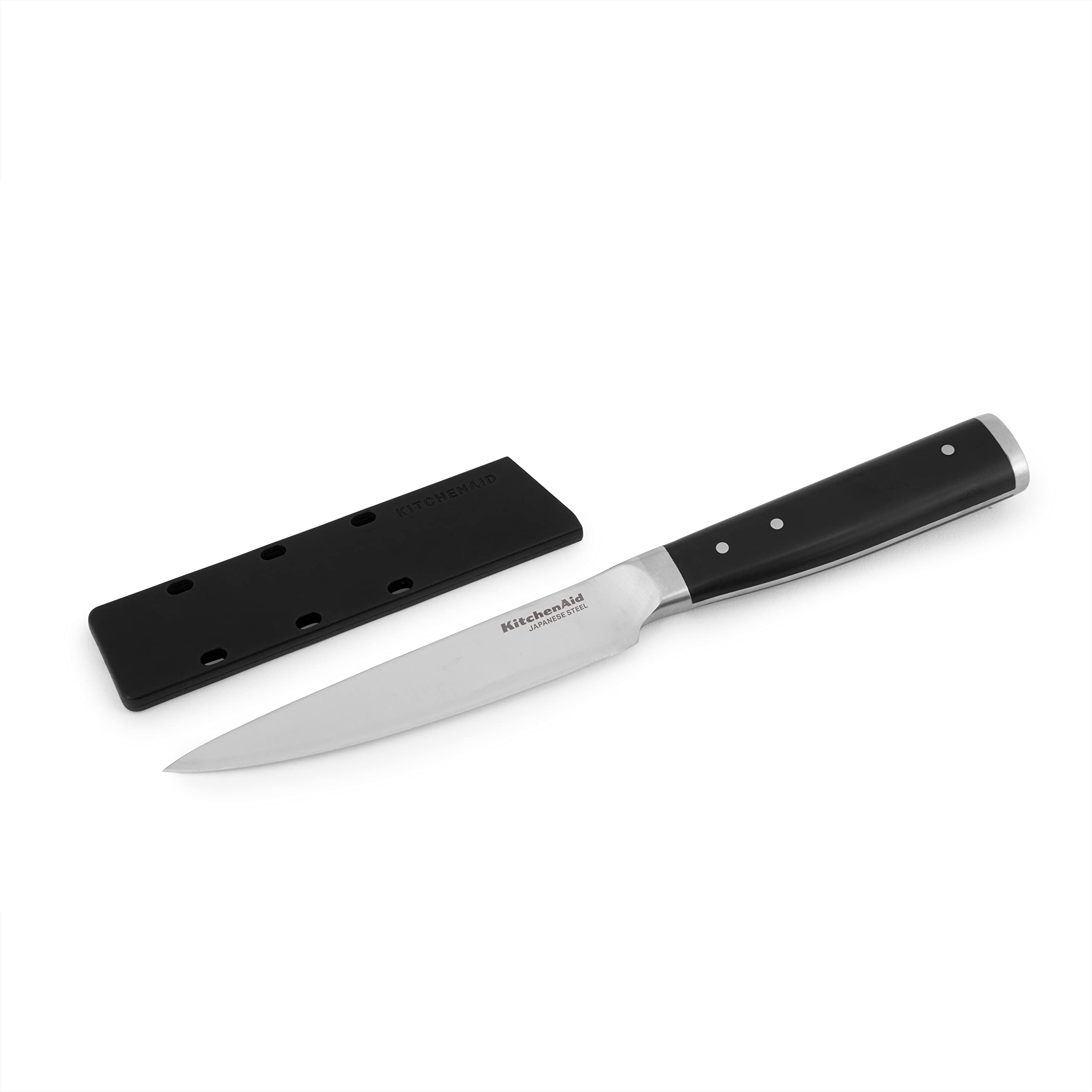 Foto 7 pulgar | Cuchillo Kitchenaid Gourmet, Triple Remache Forjado, 11 Cm, Con Funda De Hoja - Venta Internacional.