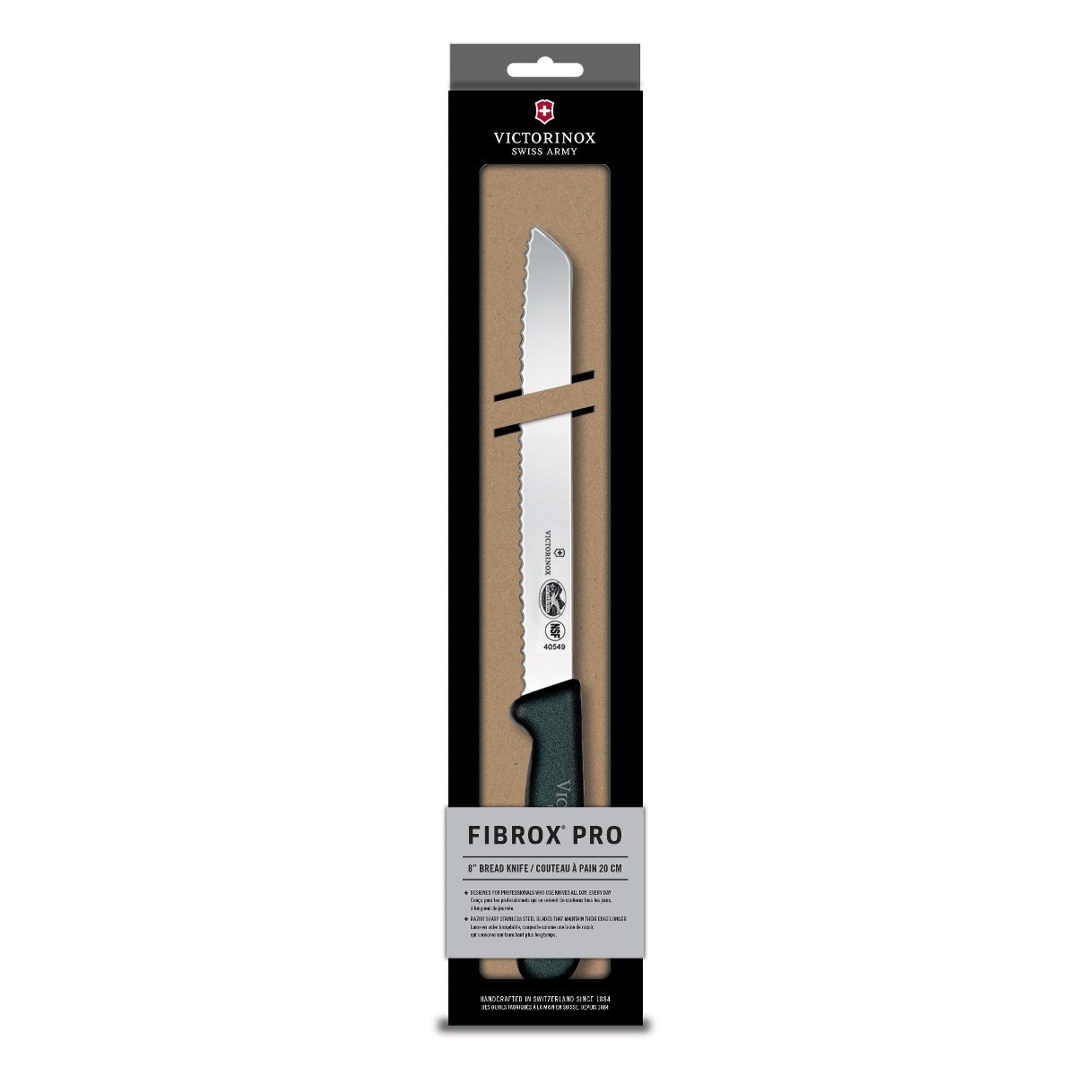 Foto 3 | Cuchillo Para Pan Victorinox Swiss Army De 8 Pulgadas Con Mango Fibrox - Venta Internacional.