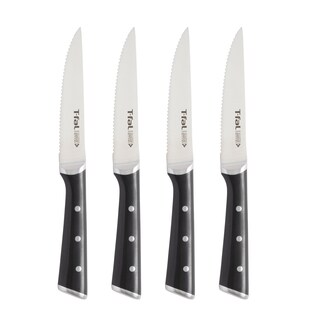 Foto 1 | Juego De Cuchillos Para Carne T-fal Ice Force De Acero Inoxidable Alemán, 4 Piezas - Venta Internacional.